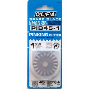 OLFA Blades Rotary Pinking Cutter 1/pk 45mm